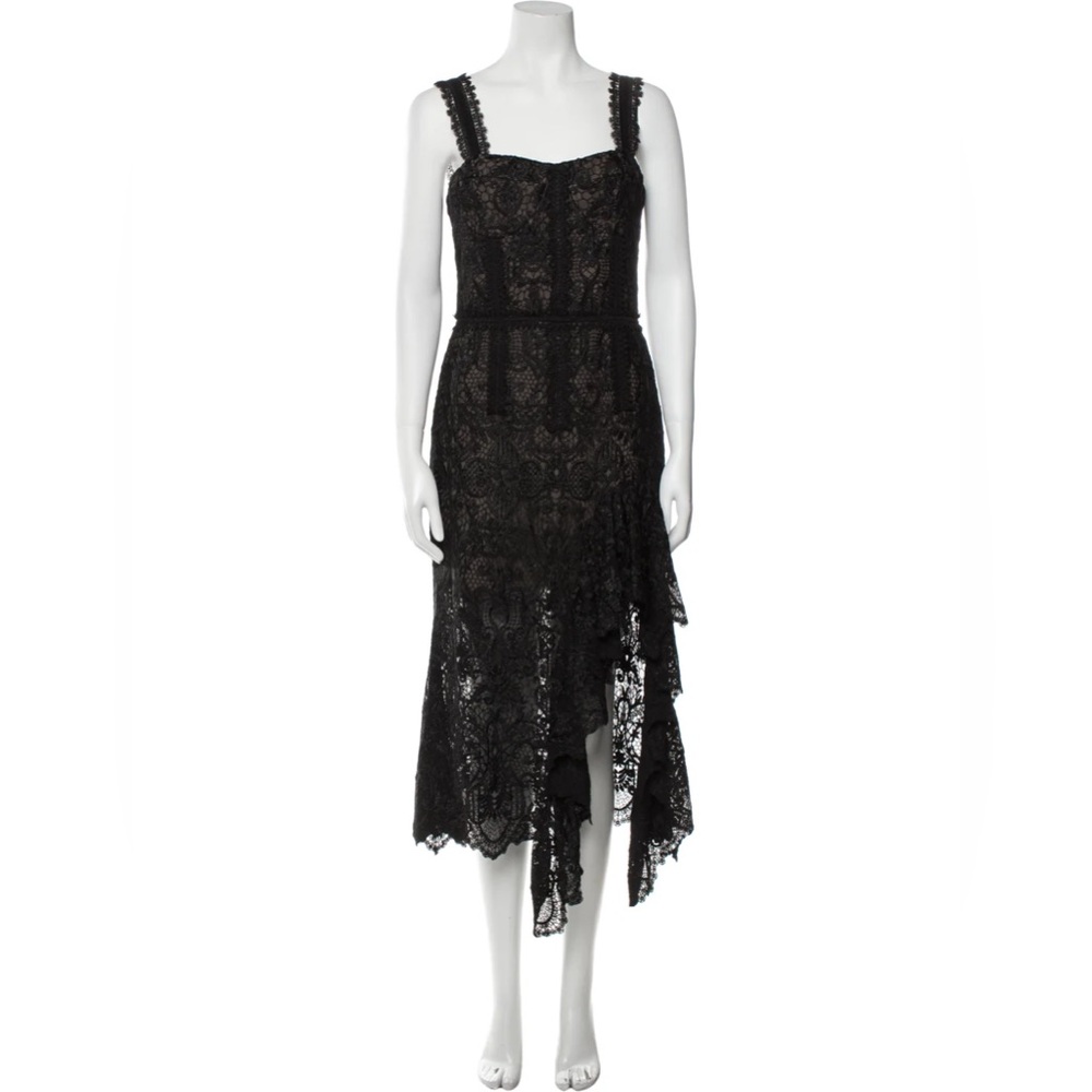 Bronx and Banco
Tiffany Ruffle Midi Dress, size medium